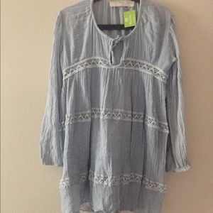 Jens Pirate booty gauze tunic size small